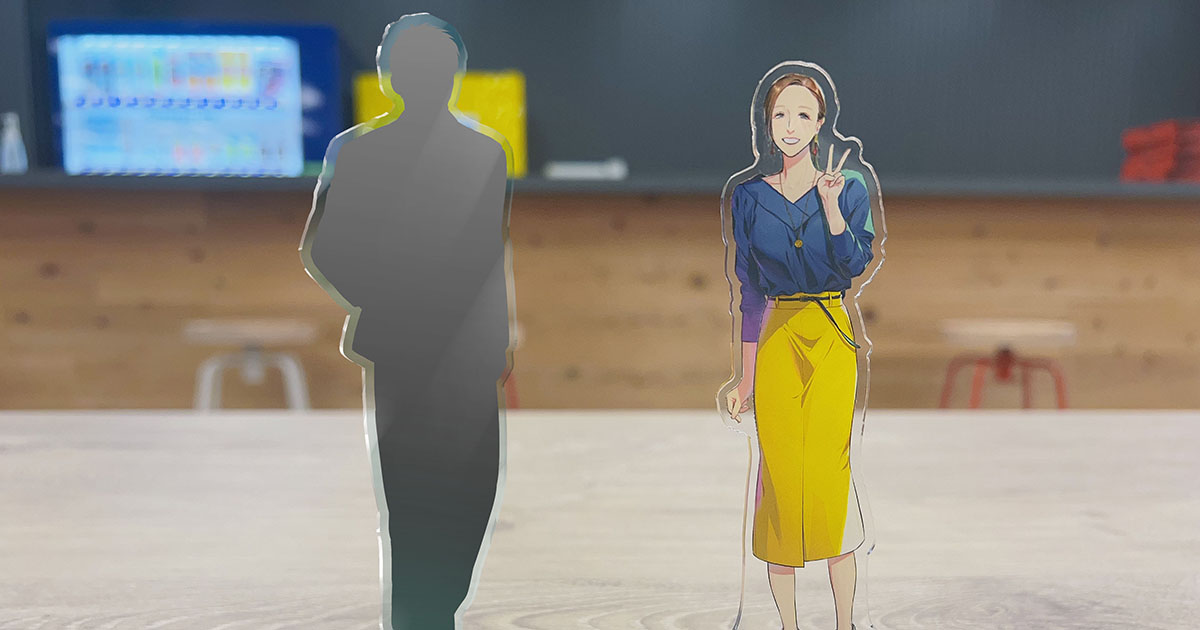 Want to stand next to your favorite character? Create an acrylic stand of yourself with pixiv Requests!