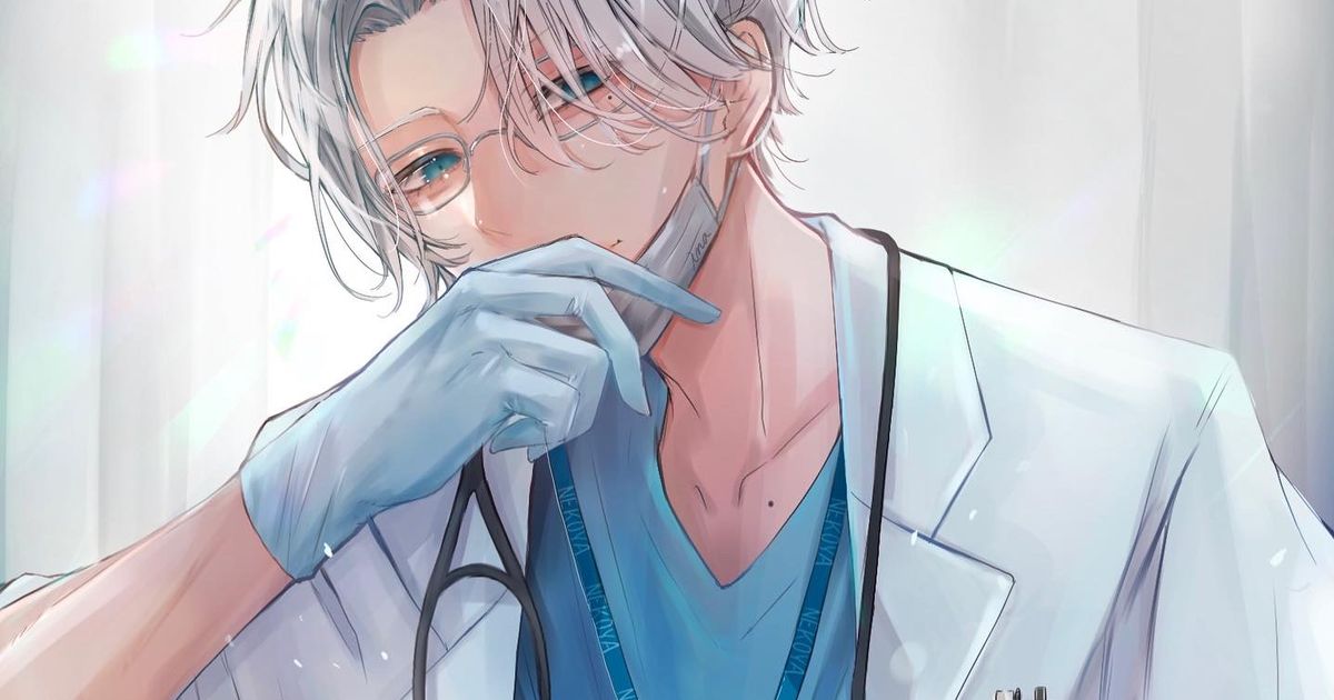 Drawings of Characters in White Lab Coats - The Color of Hard Work and Responsibility