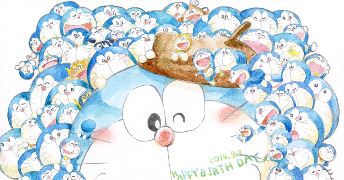 Happy birthday Doraemon!